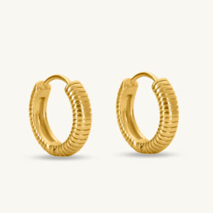 Classic Textured Hoops 300x300